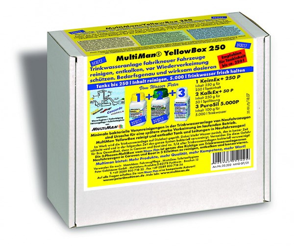 YellowBox 250 für Trinkwassertanks bis 250 l Inhalt