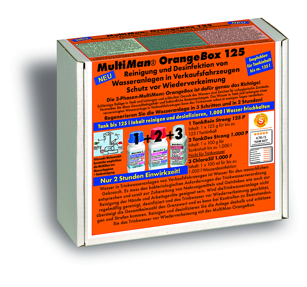 Multiman Trinkwasseranlagen günstig desinfizieren | MultiMan | Multiman