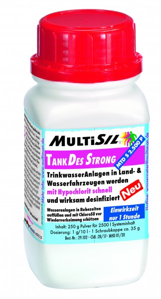 MultiSil® TankDes Strong 2.500 Pulver
